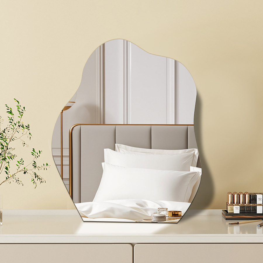 Decorative Bathroom Mirror High-definition Acrylic Wall Sticker_voghion.com