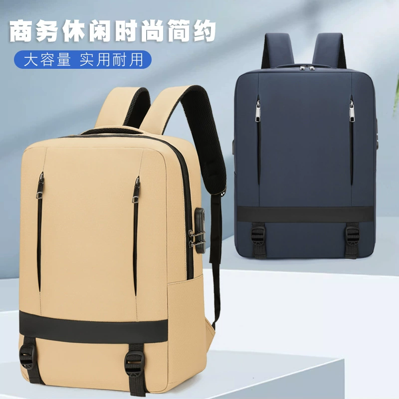 Capacious laptop, backpack, travel bag, school bag, business version