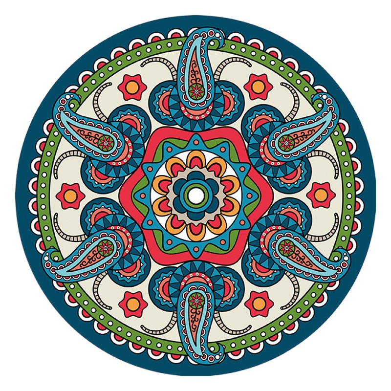 Estera de té resistente al calor estera de aislamiento de montaña estera de mesa linda estera de placa antiquemaduras estera de goma de alto aspecto estera de vegetales