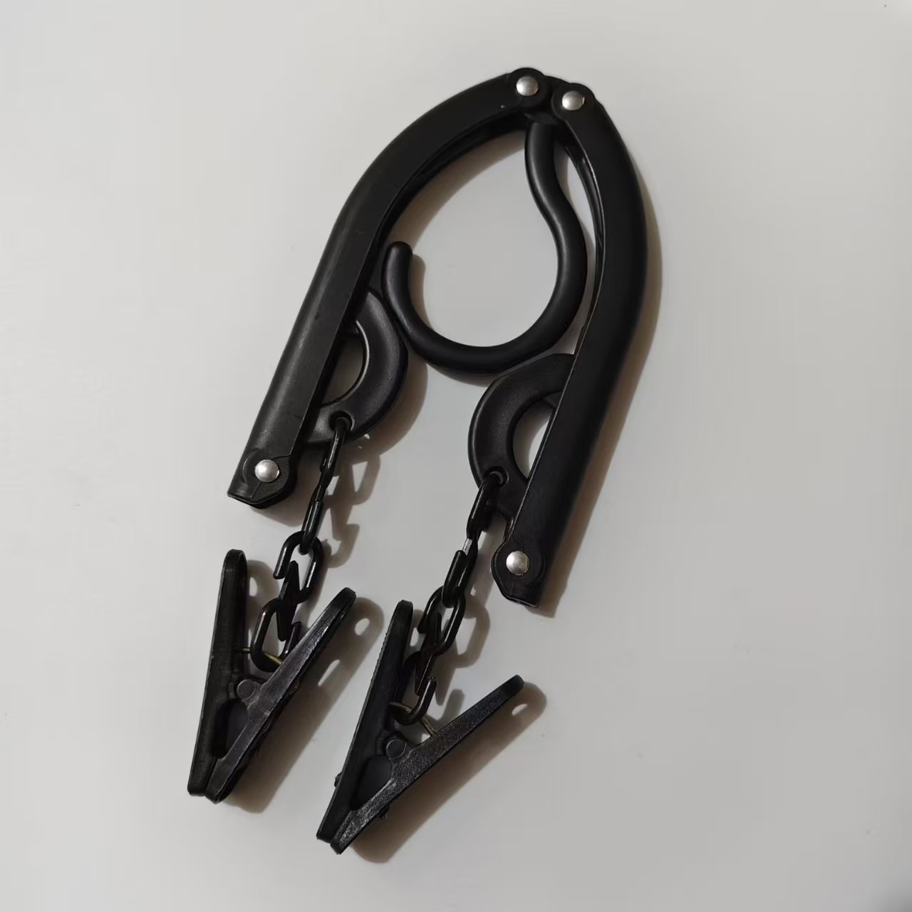 Percha plegable para ropa de viaje, percha portátil con clips para viajes de negocios y uso en hoteles【Selección Premium】