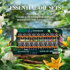 アロマエッセンシャルオイルセット 20個入り 植物エッセンシャルオイル マッサージオイル 植物セット クロスボーダーフレグランスアロマテラピー専用