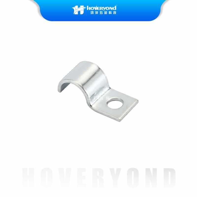 6E3X鸿洋 K01单孔单管卡加厚P型卡单边电缆卡仪表卡单边骑马卡管