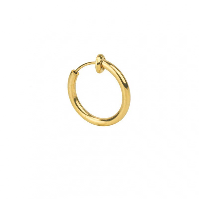 Steel spring stainless steel, ear clips, children's Korean trend earrings, no pierced ears