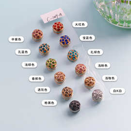 跨境热销镶钻头巾配件饰品女式丝巾扣磁吸扣合金配饰磁吸固定胸针