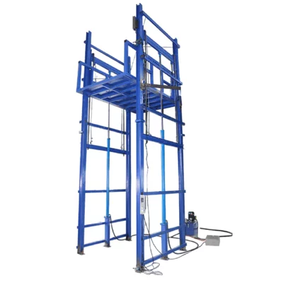 cargo elevator, Avtomobil fırlanan platformaları