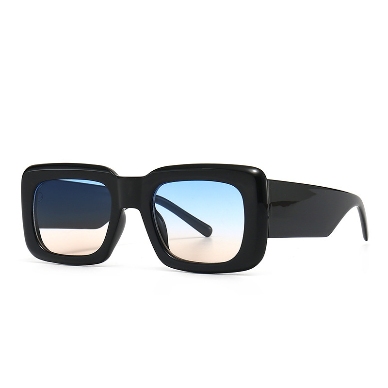 New European And American Sunglasses Ins Fashion Square Sunglasses Men's Large Frame Sunglasses Women's Sunglasses
