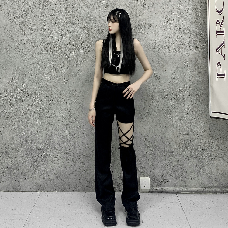 Gothic Punk Style Leggings 6