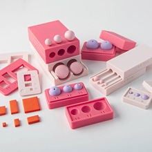 升级款软陶搓圆模具手工粘土圆球珠子定位穿孔器配容量器手作工具