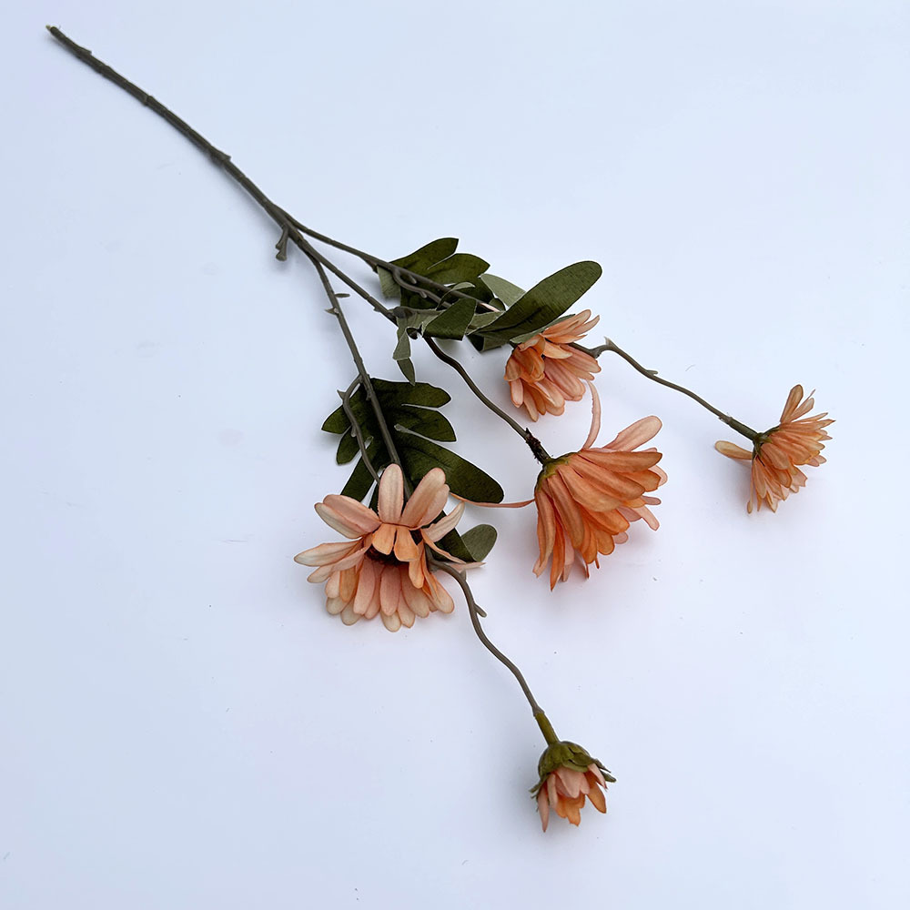 Flores de crisantemo artificiales para boda y decoración_voghion.com