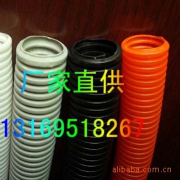 黑色白色橙色pp pe pa阻燃波纹管 线束套管厂家直销