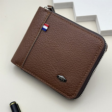 外贸男士钱包零钱包包大容量耐磨复古PU跨境亚马逊热销厂家现货