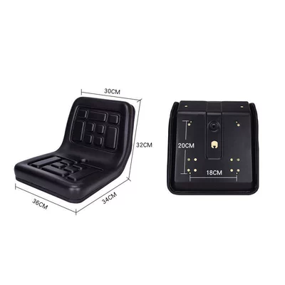 Sweeper Seat, Garden Tractor, Rice Transplanter, Electric Vehicle, Sanitation Cleaning Vehicle, Floor Troweling Machine Seat (Other vehicle seats) - small-one-piece-seat-excluding-slide-rails