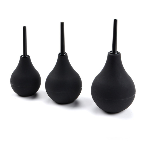 New sm black red enema irrigator for men and women anal and intestinal irrigator adult sex toys on behalf of