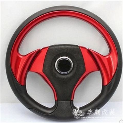 13 pulgadas de automóviles de modificación de automóviles CoolPie Steering Wheel Racing Blade semicircular 14 pulgadas Beidou Otto