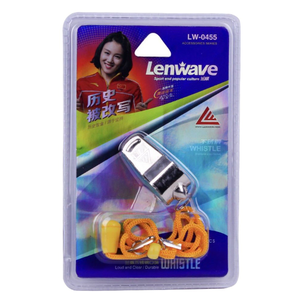 LW-0456/0455 Lanwei stainless steel whistle sports referee whistle primary and secondary school sports whistle