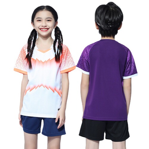 Modern Football Kit Set for Men, Kindergarten Competition Training Shirt, Short Sleeve Children's Sports Football Jersey with Printing and Numbering Available