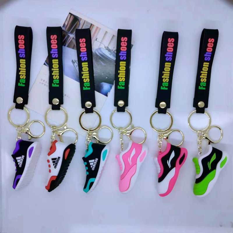 Cross-border creative cartoon Nike shoes series keychain pendant bag car key chain accessories gift wholesale