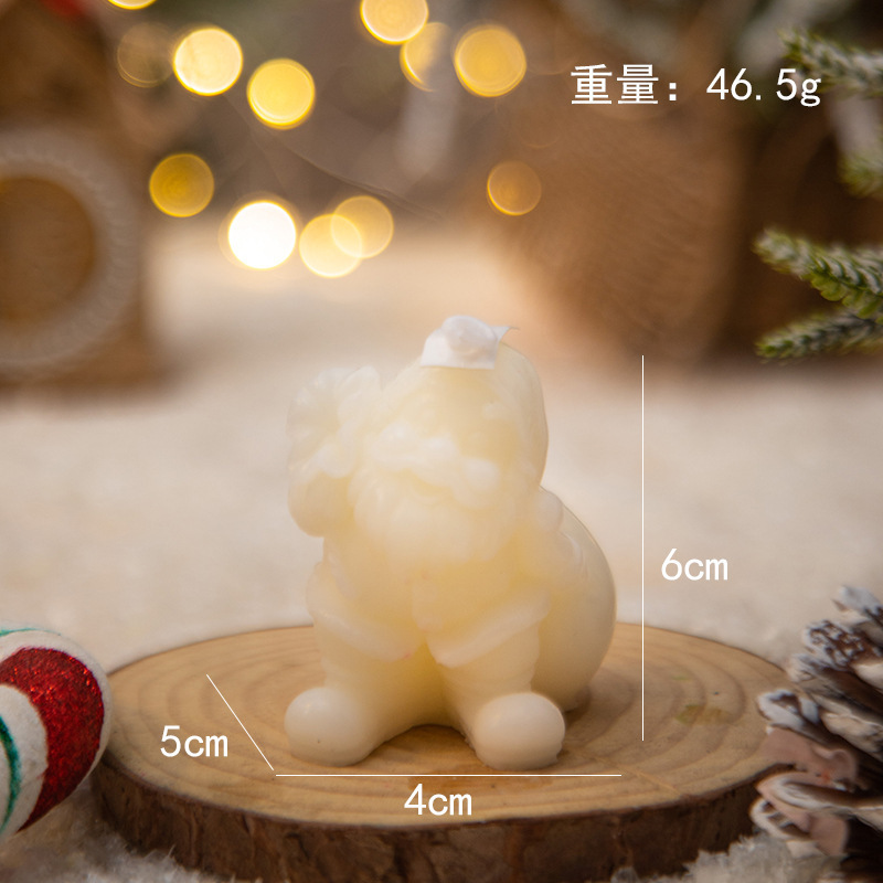 クリスマスシリーズサンタクロース香薫ろうそくins飾りプレゼント|undefined