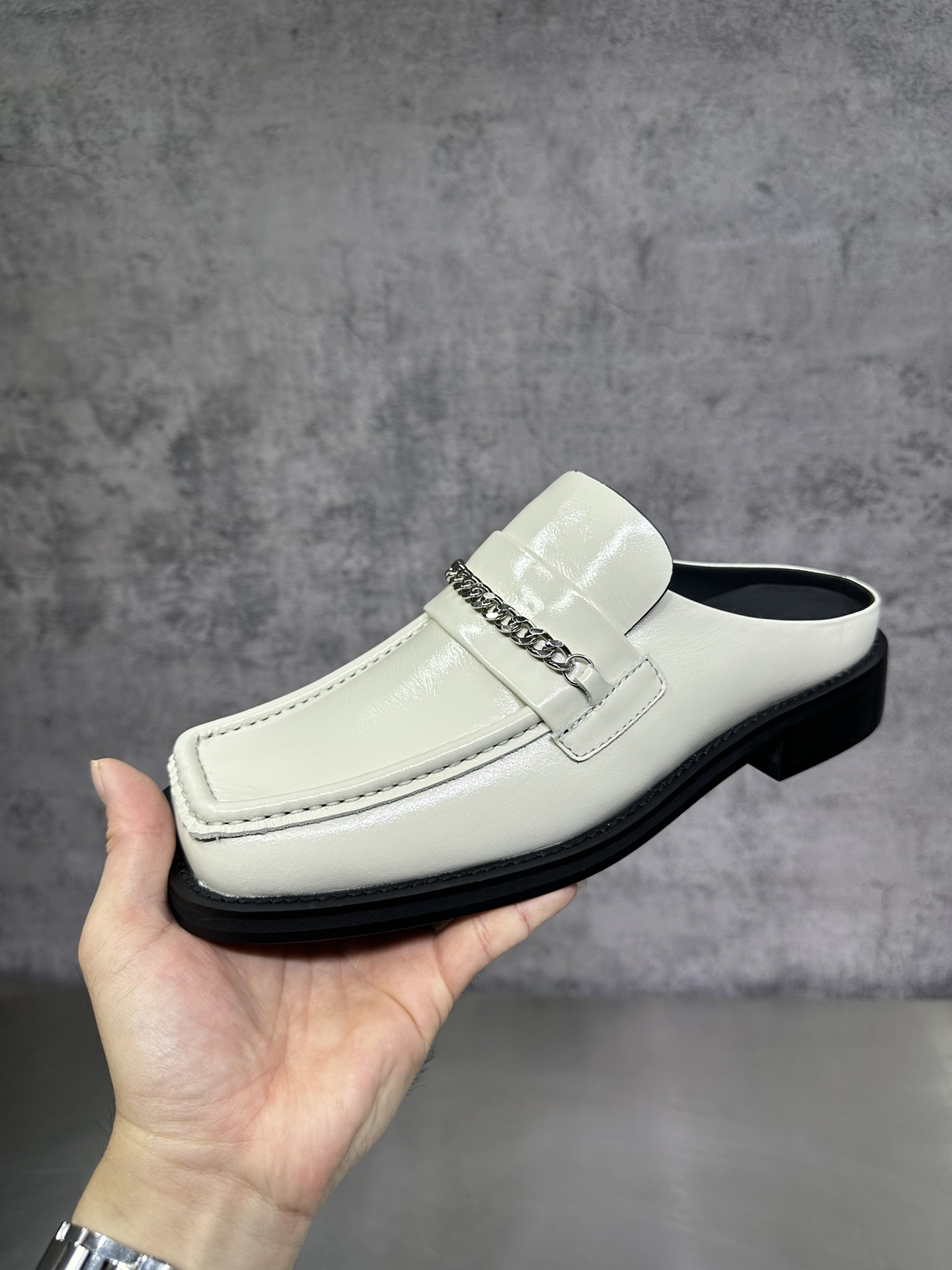 Quality Shoes Fashion Trend Men's Youth Outdoor Toe Black Thick Sole Platform Shoes Large Size Height Increasing Casual Versatile_vogvips.com