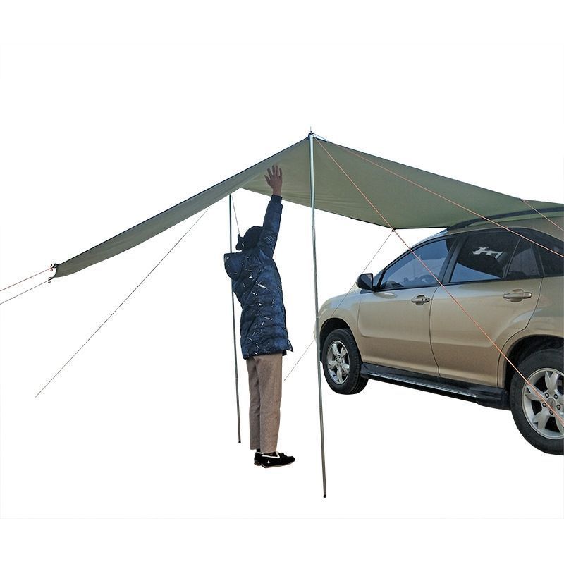 Car Side Awning Rainproof Off-Road Vehicle Car Side Tent Side Canopy Outdoor Off-Road Vehicle Self-Driving Car Equipment
