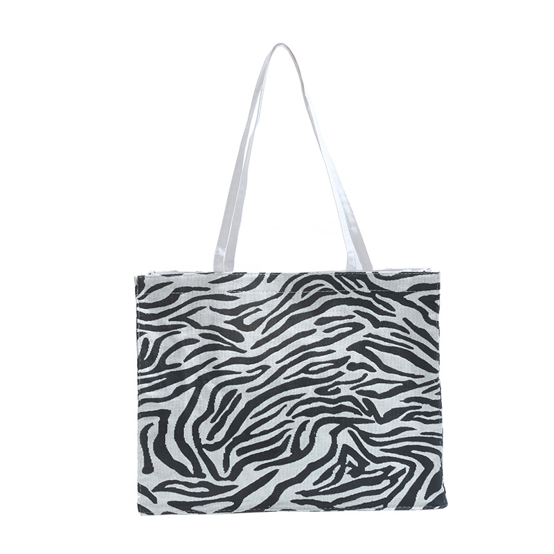 Bolsa de lana para mujeres bajo la axila de gran capacidad japonesa estilo coreano bolso de hombro para estudiantes de secundaria de moda bolso de tela de mano