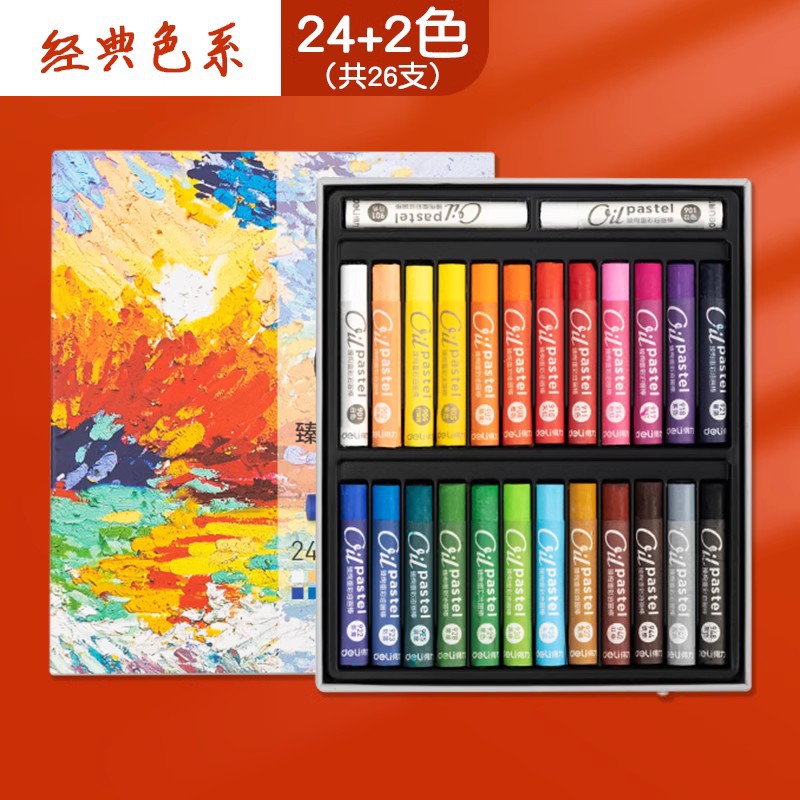 Pasteles al Óleo de Color Intenso Suave para Pintura y Dibujo DIY