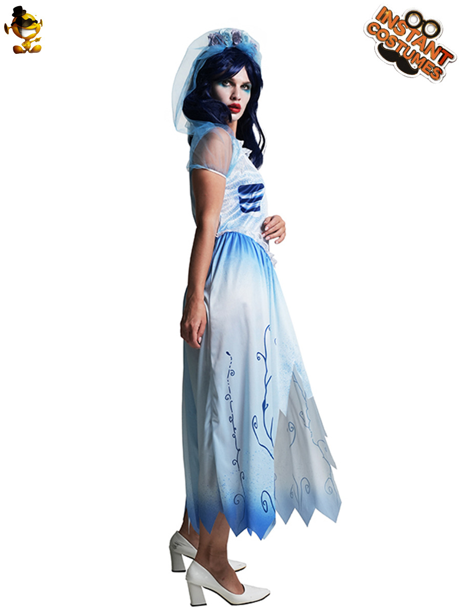 Halloween ropa de juego de rol para niñas y niños fantasmas falda ropa para padres e hijos distribución transfronteriza ropa de espectáculo