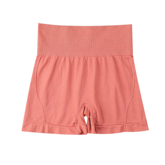 Cross-border 023# Large size high waist abdomen boxer pants plastic pants sports yoga breathable safety pants bottoming underwear women