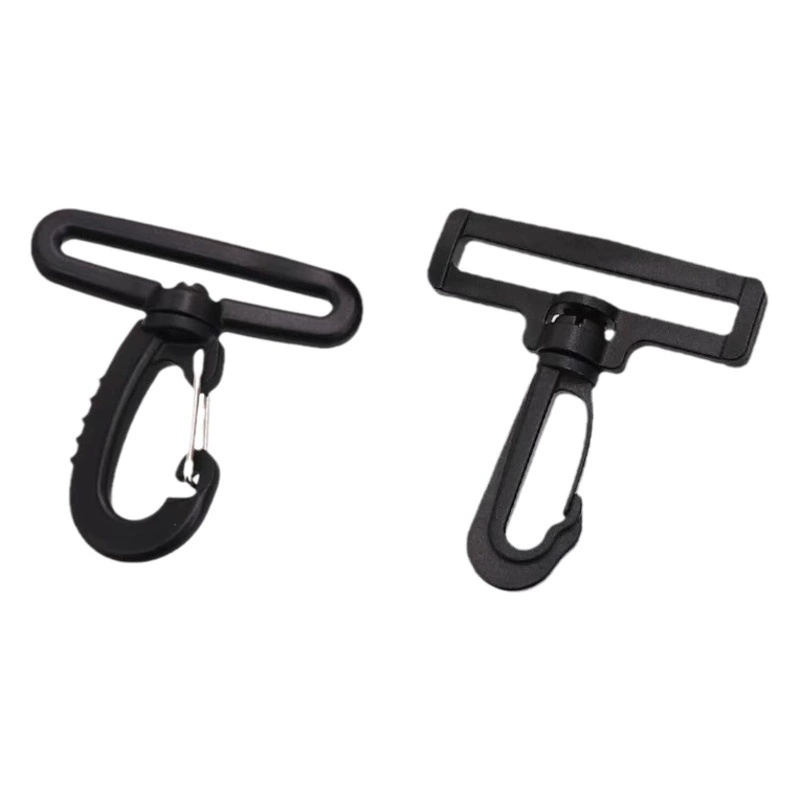 Производитель в наличии поставка пластиковый крючок для ремня пластиковый крючок плечевой ремень крючок пластиковый вращающийся багажный крючок