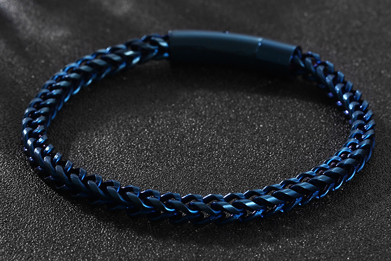 Street Occasion Simple Style Geometric Stainless Steel Plating Bracelets 1 Piece