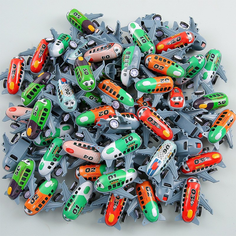 Tiktok Alloy Pull-Back Car Toy Children's Tinplate Sports Car Stress Relief Monster Set Street Stall Wholesale