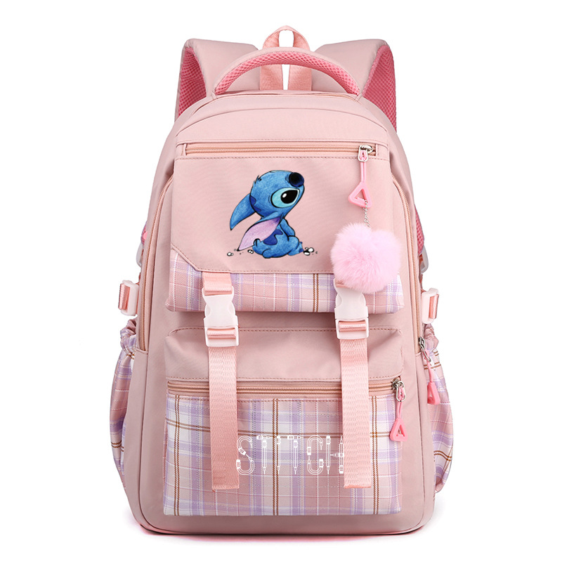 Mochila de escuela primaria y secundaria Mochila para estudiantes masculinos y femeninos Mochila