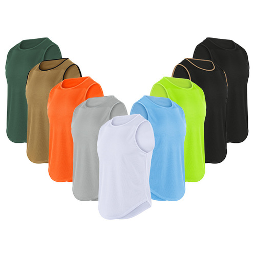 Vest men's marathon running casual sports vest outdoor basketball training breathable quick-drying fitness vest men