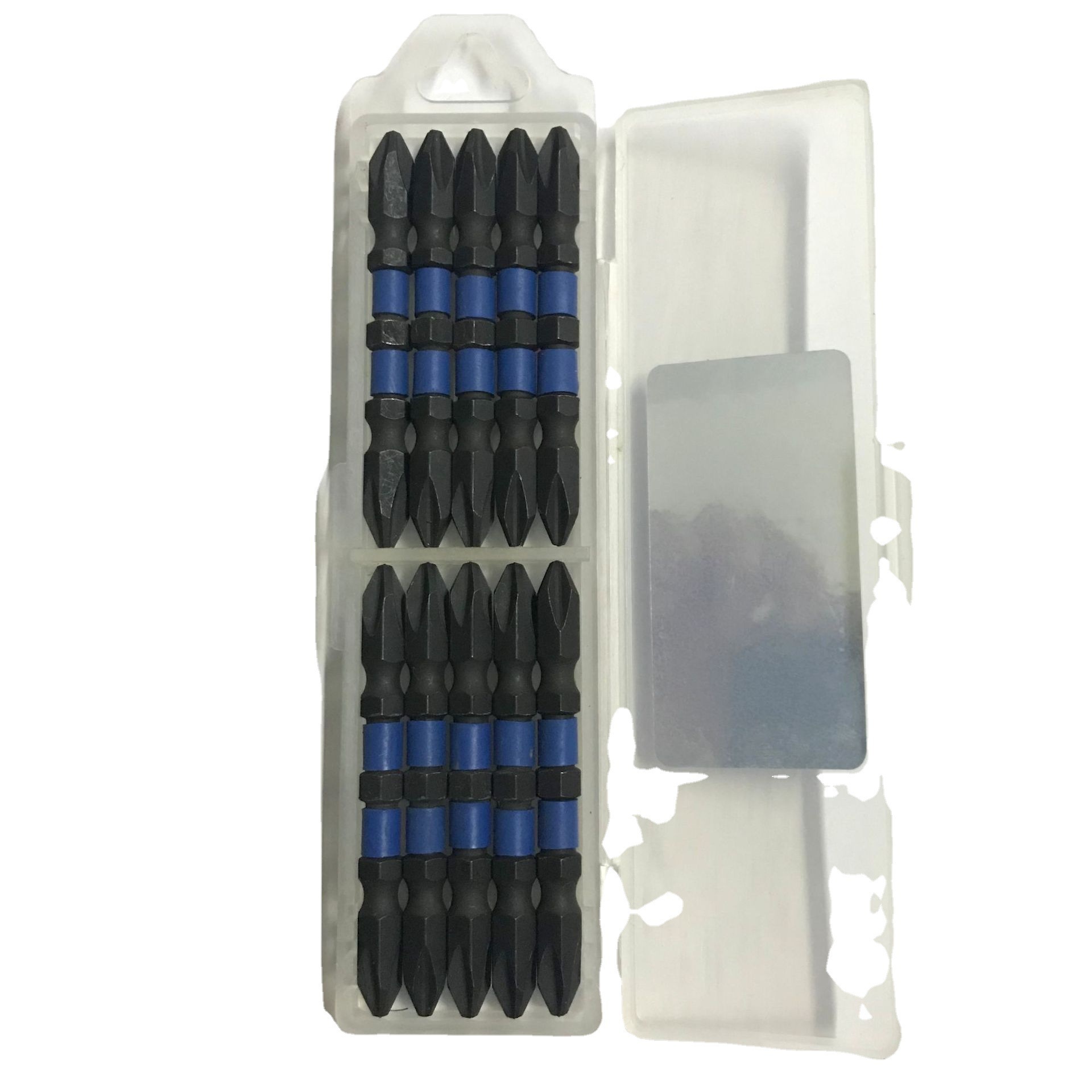 Fabricante FUENTE boquilla de destornillador de aire con anillo magnético boquilla de destornillador de aire de alta calidad cabeza de destornillador de aire Cruz