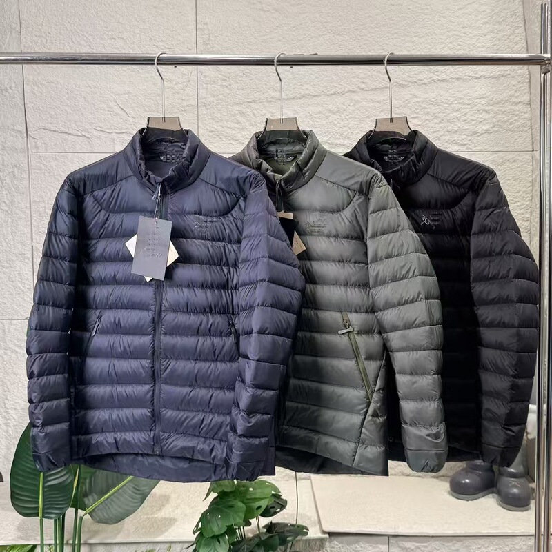Bird's Nest 26 new trendy outdoor warm and comfortable versatile windproof and waterproof stand-up collar ribbed down jacket, unisex