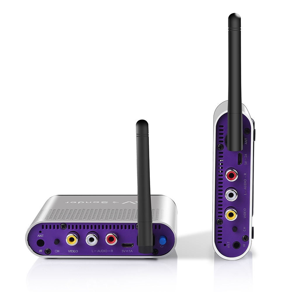 2.4G Wireless AV AV 220 支持红外无线影音发射接收器