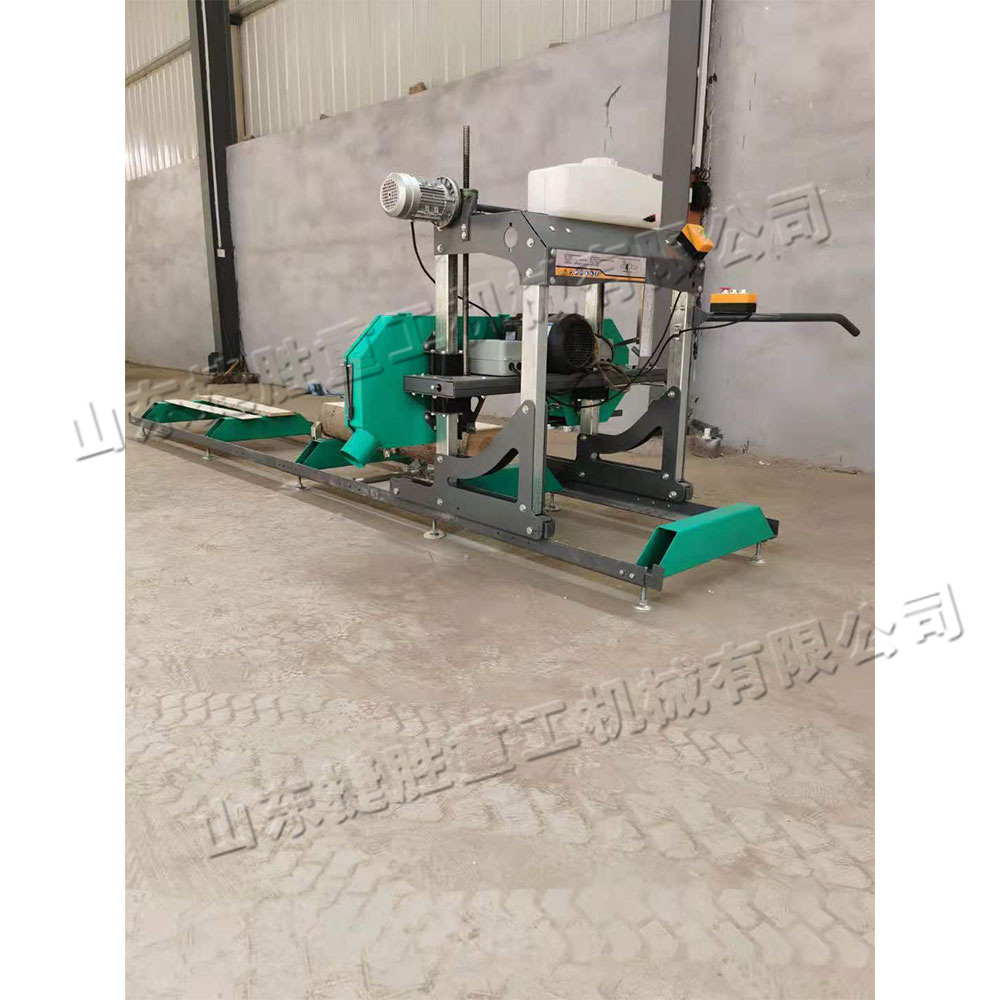 Sierra de banda de alta velocidad de tronco horizontal sierra de carpintería de hoja única automática para muebles de astillero