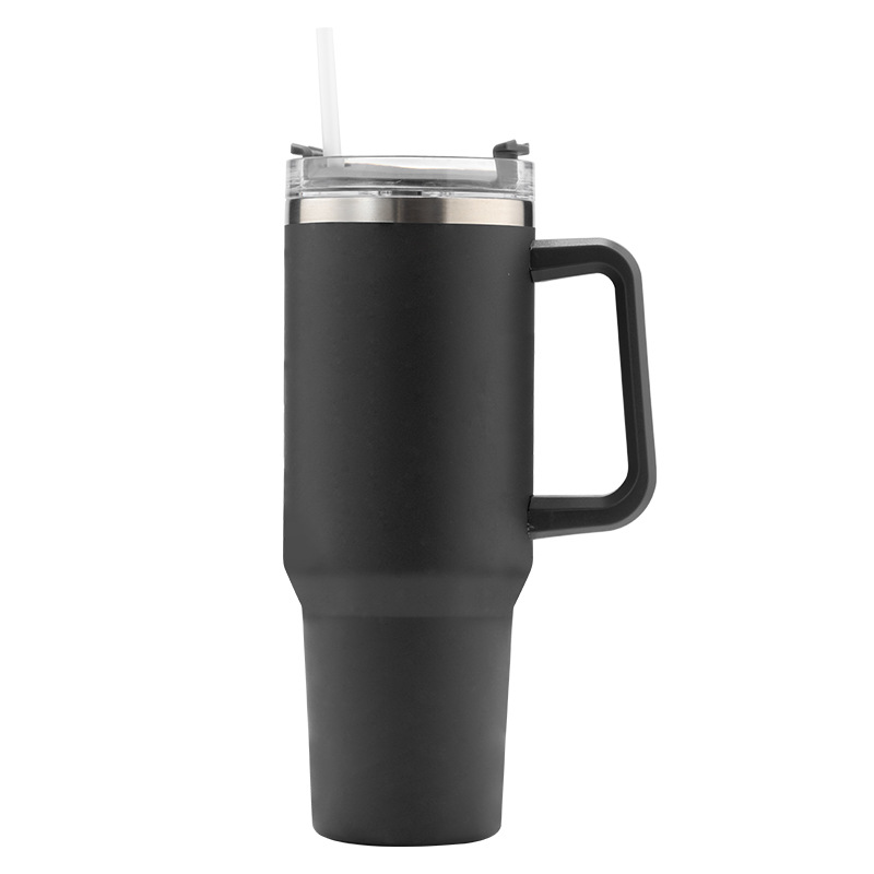 40oz taza de aislamiento de Navidad regalos de Halloween taza de automóvil personalizada de acero inoxidable gran capacidad paja hielo taza de agua image 6