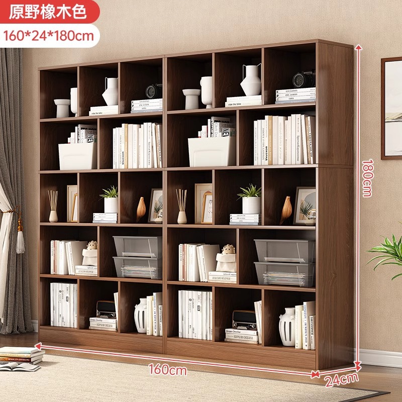 Estante de libro estante de piso sala de estar armario de almacenamiento gabinete de archivos de oficina estante simple estante librería doméstica