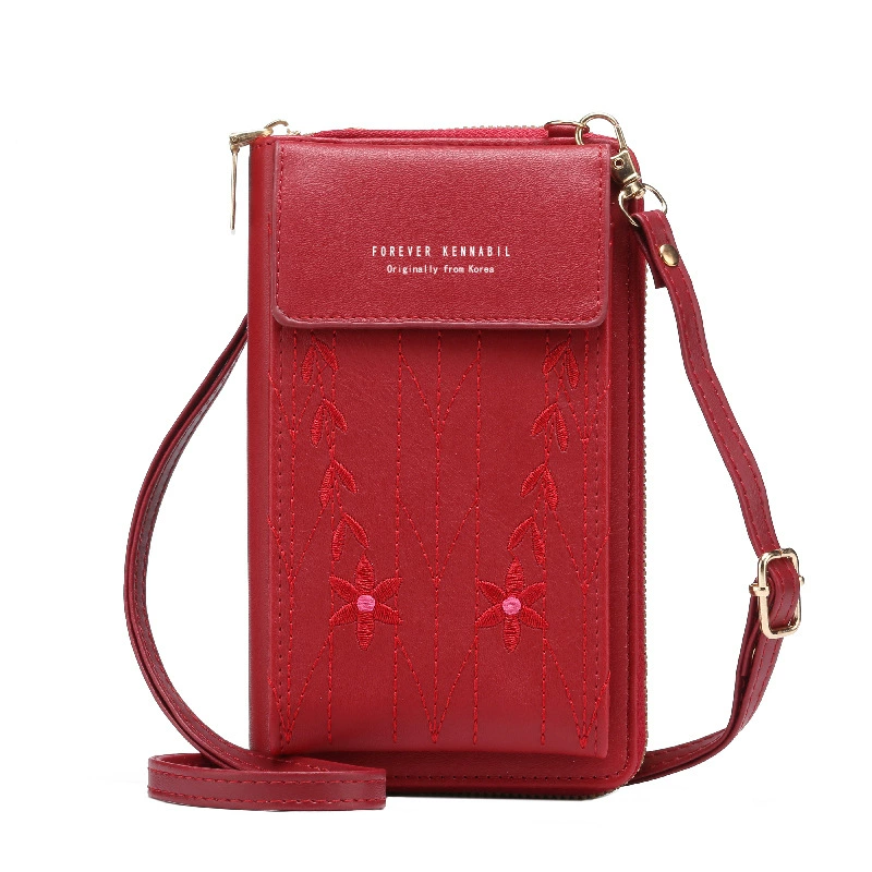 Capacious small universal long wallet, one-shoulder bag, bag strap, 2022 collection, Korean style