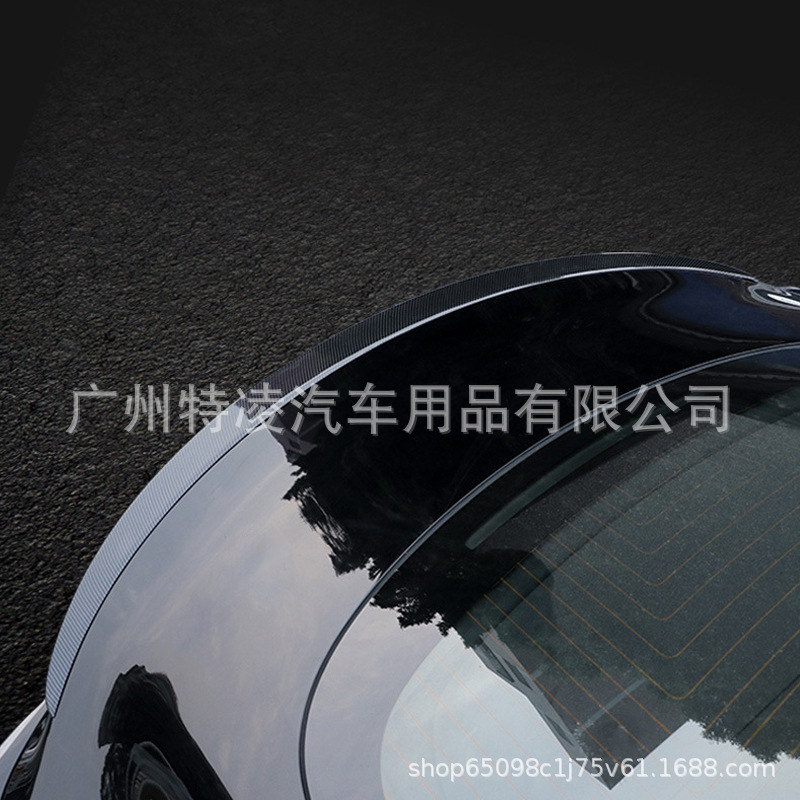 Universal Car Pvc Rear Spoiler Trunk Tail Wing Spoiler DIY Modification Trunk Spoiler Kit
