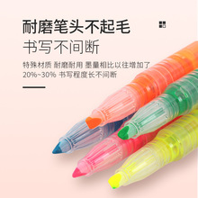 日本ZEBRA斑马直液式荧光笔彩色笔荧光标记WKP1笔单头设计划重点