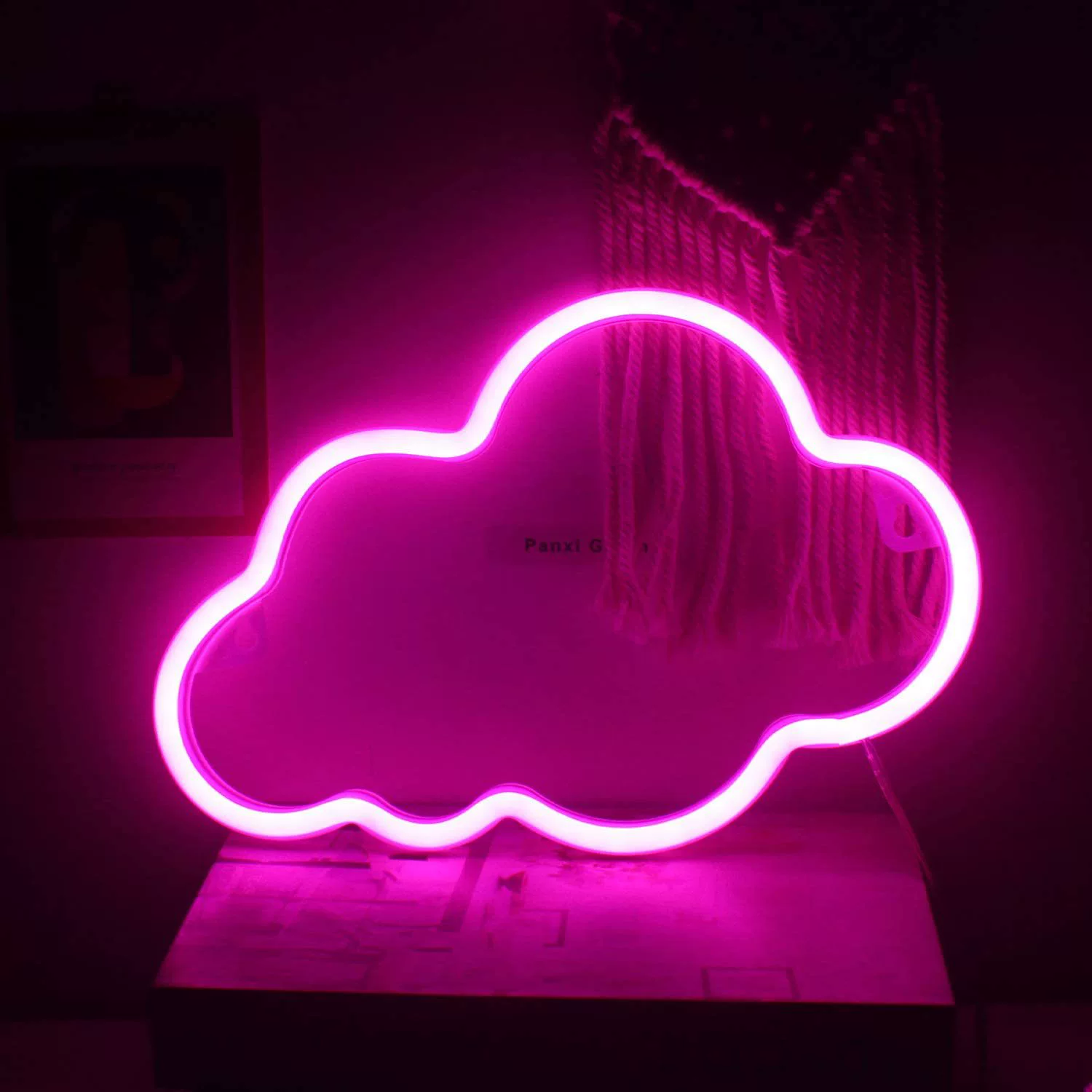 Кросс-бордер INS новая LED новая облачная неоновая неоновая лампа USB батарея модель свет внутри декоративный источник производство
