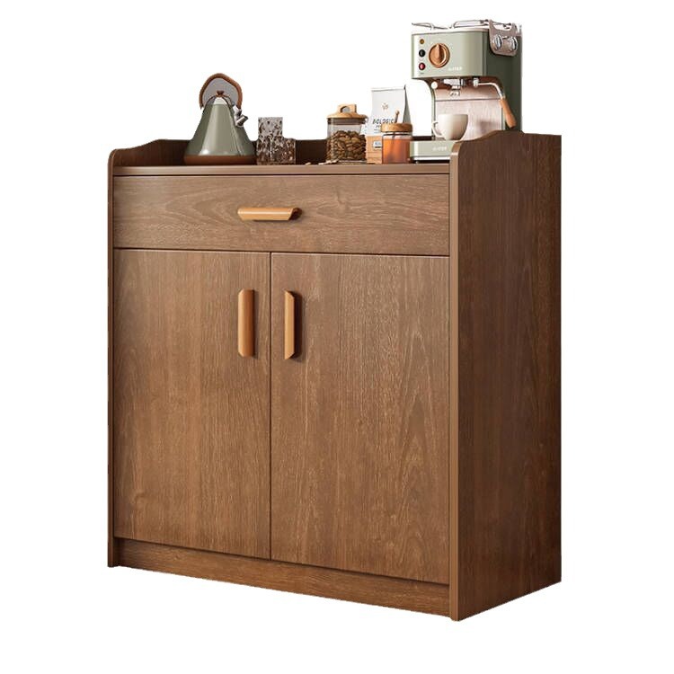 Gabinete de té sala de estar gabinete de comedor artículos domésticos de madera maciza para preparar comidas contra la pared armario de almacenamiento armario de cocina