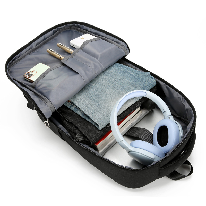 Cross-border men's business shoulder bag fashion 2025 new trend computer bag large capacity high-level backpack wholesale