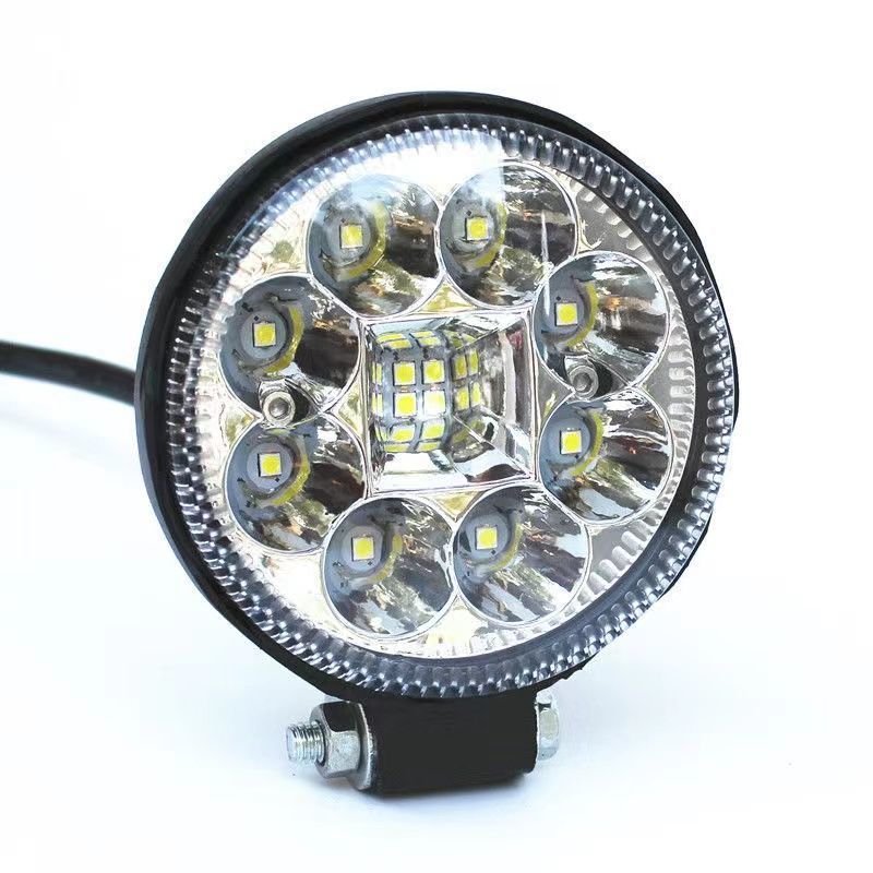 Car and truck LED spotlights 12V/24V high-brightness headlights, reverse lights, motorcycle, forklift, loader, electric vehicle headlights