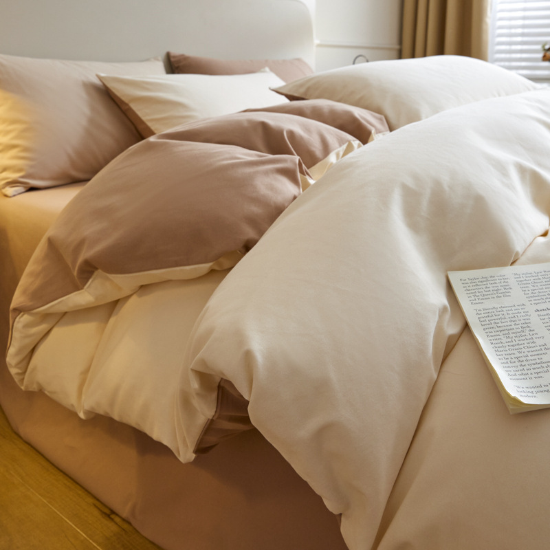 Una clase de algodón de alta ramas, cuatro piezas de algodón caliente, invierno, cuatro piezas de algodón grueso, tres piezas de algodón