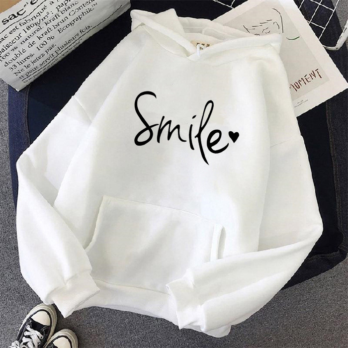 Women's clothing 2023 new autumn Korean style letter hooded Loose Women's sweater women's foreign trade cross-border top wholesale