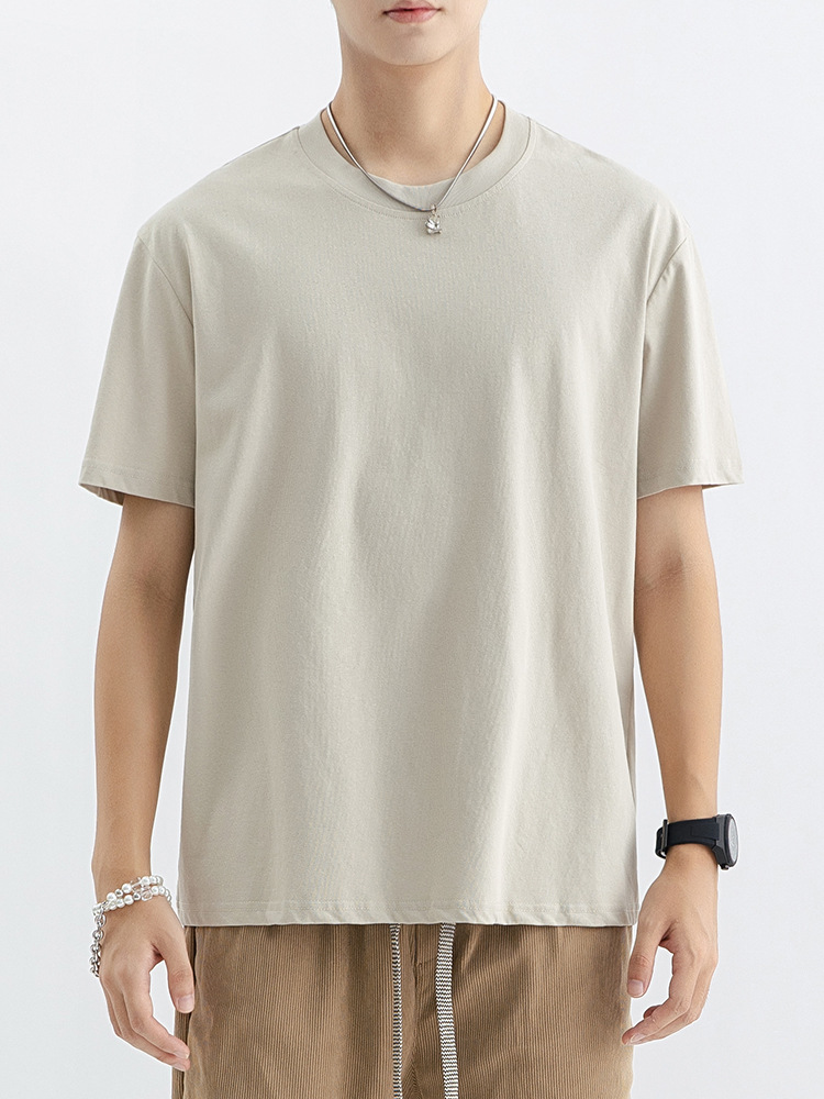 Uniqlo para hombres 25 camisetas de hombre camisetas de manga corta camisetas de hombre camisetas de estilo general simple marca de moda para hombres transpirable secado rápido