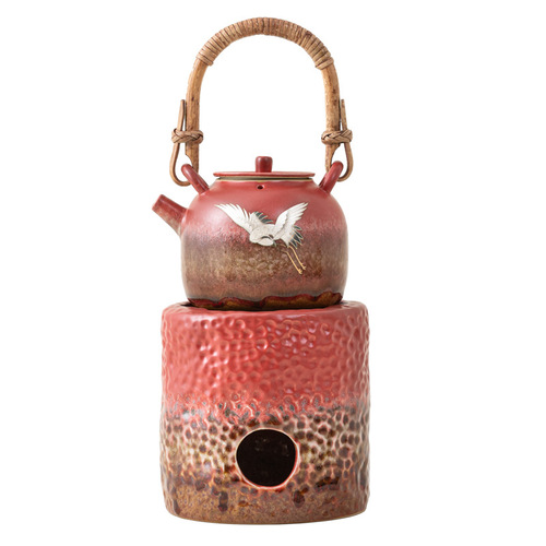Forbidden City Hong Ruihe teapot candle charcoal fire stove tea stove full set indoor charcoal stove alcohol stove tea stove set